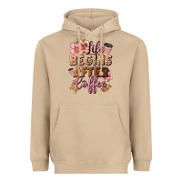 Mushroom life begins after coffee Heavyweight Hoodie - JahusDesignShop