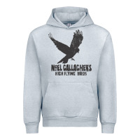 Heather Grey noel gallagher's high flying birds classic Urban Hoodie - linhVisuals