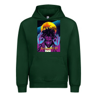 Forest Green concert wrld Urban Hoodie - linhVisuals