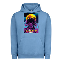 Pigment Pebble Blue concert wrld Urban Hoodie - linhVisuals