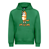 Emerald bluey mom Urban Hoodie - linhVisuals