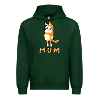 Forest Green bluey mom Urban Hoodie - linhVisuals