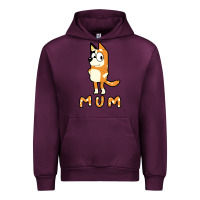 Mauve Wine bluey mom Urban Hoodie - linhVisuals