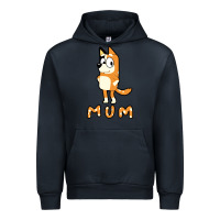 Navy bluey mom Urban Hoodie - linhVisuals