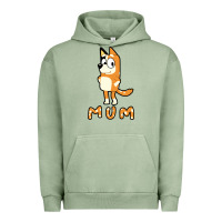 Pigment Oil Green bluey mom Urban Hoodie - linhVisuals