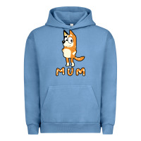 Pigment Pebble Blue bluey mom Urban Hoodie - linhVisuals