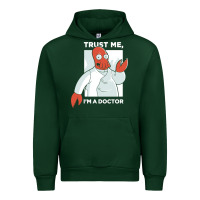 Forest Green doctor zoidberg who Urban Hoodie - linhVisuals