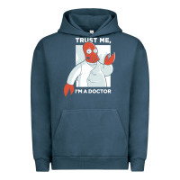 Pigment Midnight Navy doctor zoidberg who Urban Hoodie - linhVisuals