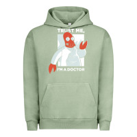 Pigment Oil Green doctor zoidberg who Urban Hoodie - linhVisuals