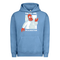 Pigment Pebble Blue doctor zoidberg who Urban Hoodie - linhVisuals