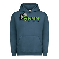 Pigment Midnight Navy senn high school Urban Hoodie - linhVisuals