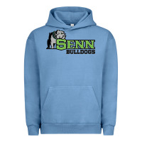 Pigment Pebble Blue senn high school Urban Hoodie - linhVisuals