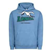 Pigment Pebble Blue loyola (md) greyhounds Urban Hoodie - linhVisuals