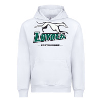 White loyola (md) greyhounds Urban Hoodie - linhVisuals
