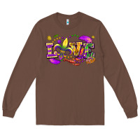 Chestnut love mardi gras Long Sleeve Tee - FaDigitalArtStudio