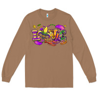 Toasted Coconut love mardi gras Long Sleeve Tee - FaDigitalArtStudio