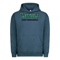 Pigment Midnight Navy loyola (md) greyhounds Urban Hoodie - linhVisuals