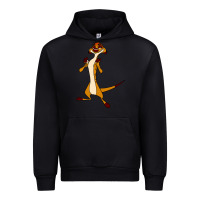 Black Timon Funny Urban Hoodie - linhVisuals