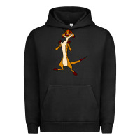 Pigment Black Timon Funny Urban Hoodie - linhVisuals