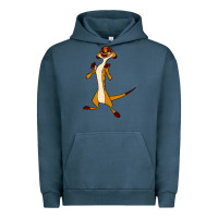 Pigment Midnight Navy Timon Funny Urban Hoodie - linhVisuals