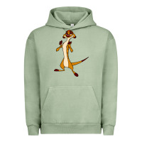 Pigment Oil Green Timon Funny Urban Hoodie - linhVisuals