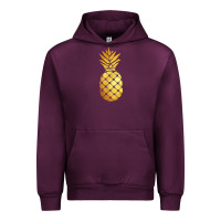 Mauve Wine gold pineapple Urban Hoodie - linhVisuals