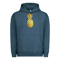 Pigment Midnight Navy gold pineapple Urban Hoodie - linhVisuals