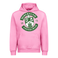 Fuchsia Pink hibernian edinburg Urban Hoodie - linhVisuals