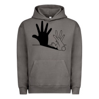 Pigment Tornado rabbit hand shadow Urban Hoodie - linhVisuals