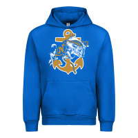 Cobalt navy midshipmen Urban Hoodie - linhVisuals