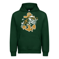 Forest Green navy midshipmen Urban Hoodie - linhVisuals