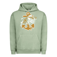 Pigment Oil Green navy midshipmen Urban Hoodie - linhVisuals