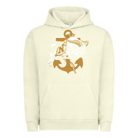 Pigment Pistachio navy midshipmen Urban Hoodie - linhVisuals
