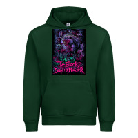 Forest Green Black Dahlia Murder Urban Hoodie - linhVisuals