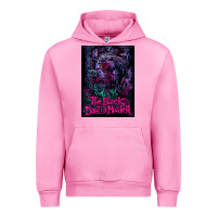 Fuchsia Pink Black Dahlia Murder Urban Hoodie - linhVisuals