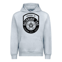 Heather Grey what goes up must come down Urban Hoodie - linhVisuals