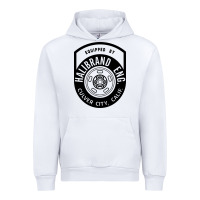 White what goes up must come down Urban Hoodie - linhVisuals