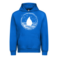 Cobalt magic  the gathering kaldheim islands symbol Urban Hoodie - linhVisuals