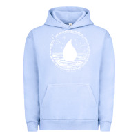 Pigment Grape Ice magic  the gathering kaldheim islands symbol Urban Hoodie - linhVisuals