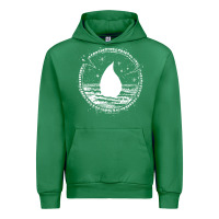 Emerald magic  the gathering kaldheim islands symbol Urban Hoodie - linhVisuals