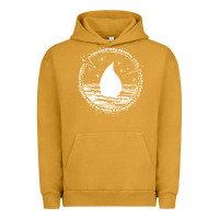 Pigment Peanut Butter magic  the gathering kaldheim islands symbol Urban Hoodie - linhVisuals