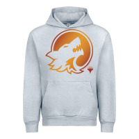 Heather Grey magic the gathering hunt emblem Urban Hoodie - linhVisuals
