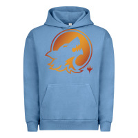 Pigment Pebble Blue magic the gathering hunt emblem Urban Hoodie - linhVisuals