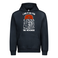 Navy i did it all for the wookiee Urban Hoodie - linhVisuals