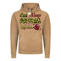 Vintage Camel eat sleep football repeat Vintage Hoodie - BundleAndBundleShop