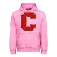 Fuchsia Pink cornell big red Urban Hoodie - linhVisuals