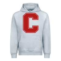 Heather Grey cornell big red Urban Hoodie - linhVisuals