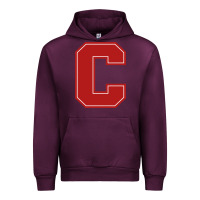 Mauve Wine cornell big red Urban Hoodie - linhVisuals
