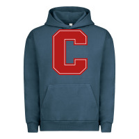 Pigment Midnight Navy cornell big red Urban Hoodie - linhVisuals