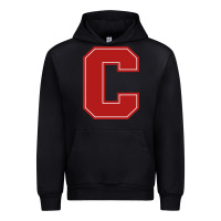 Black cornell big red Urban Hoodie - linhVisuals
